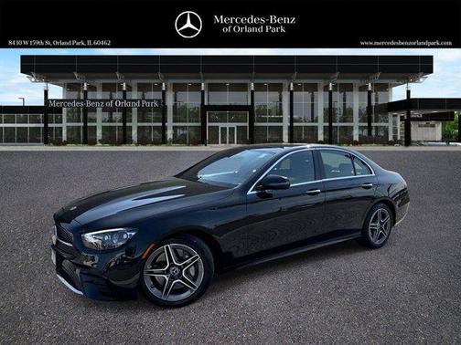 Obsidian Black Metallic 2023 Mercedes-Benz E-Class 4MATIC