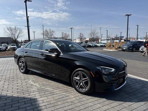 Obsidian Black Metallic 2023 Mercedes-Benz E-Class 4MATIC