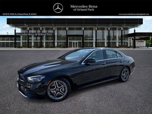 Obsidian Black Metallic 2023 Mercedes-Benz E-Class 4MATIC