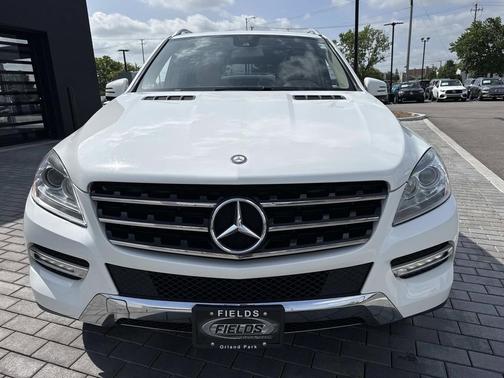 Polar White 2015 Mercedes-Benz M-Class 4MATIC