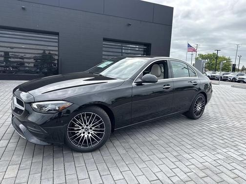 Black 2026 Mercedes-Benz C-Class C 300 4MATIC