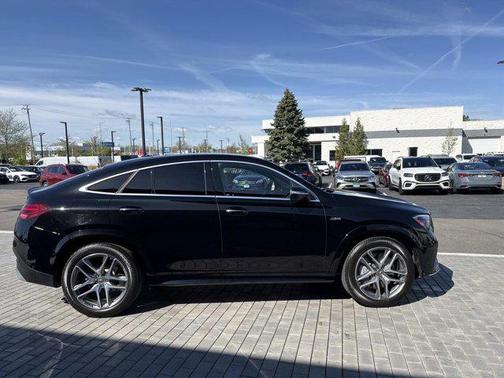 Obsidian Black Metallic 2025 Mercedes-Benz AMG GLE 53 4MATIC+ Coupe