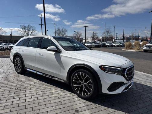 White 2026 Mercedes-Benz E-Class E 450 4MATIC All-Terrain