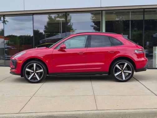 Carmine Red 2025 Porsche Macan