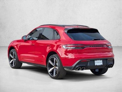 Carmine Red 2025 Porsche Macan