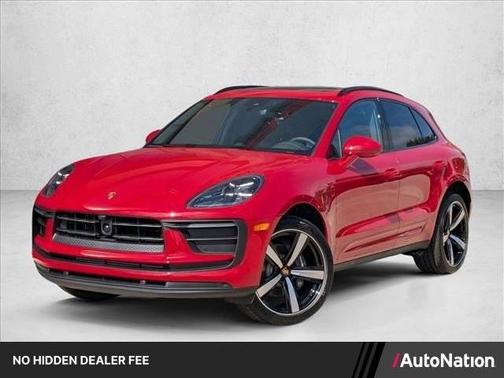 Carmine Red 2025 Porsche Macan
