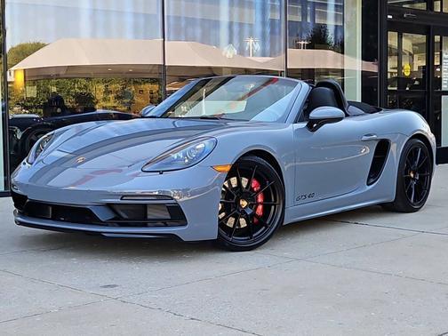 Arctic Grey 2024 Porsche 718 Boxster