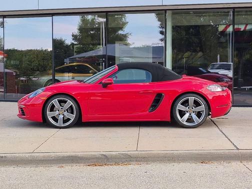 Guards Red 2017 Porsche 718 Boxster