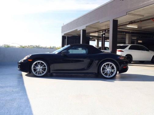 Black 2021 Porsche 718 Boxster