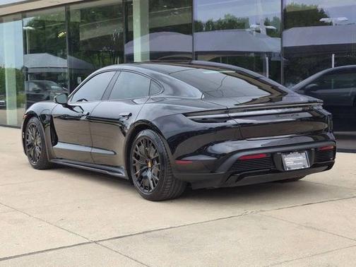 Jet Black Metallic 2023 Porsche Taycan