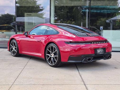Carmine Red 2025 Porsche 911