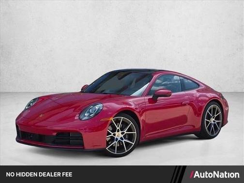 Carmine Red 2025 Porsche 911