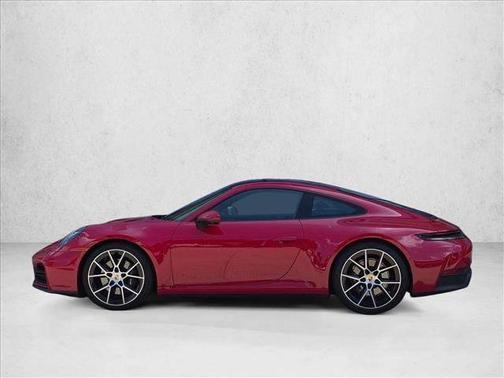 Carmine Red 2025 Porsche 911