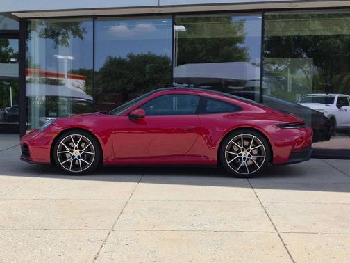 Carmine Red 2025 Porsche 911