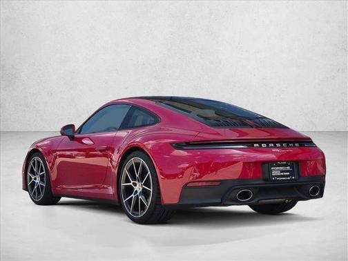Carmine Red 2025 Porsche 911