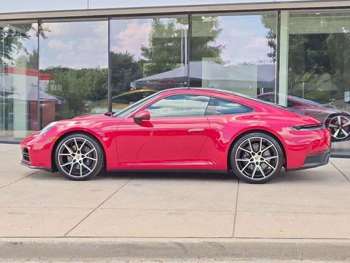 Carmine Red 2025 Porsche 911