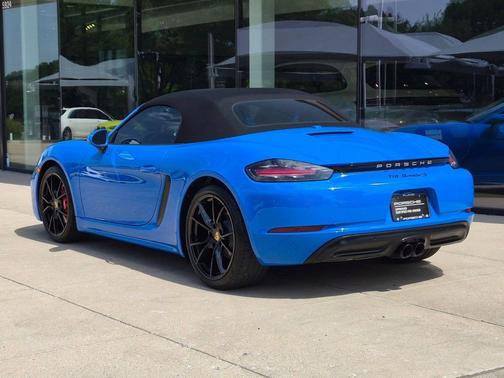 Shark Blue 2025 Porsche 718 Boxster