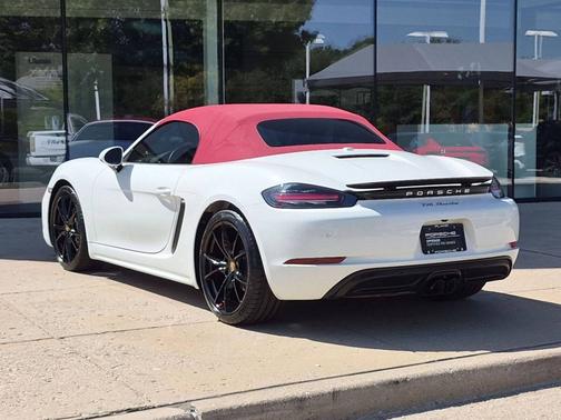 White 2025 Porsche 718 Boxster
