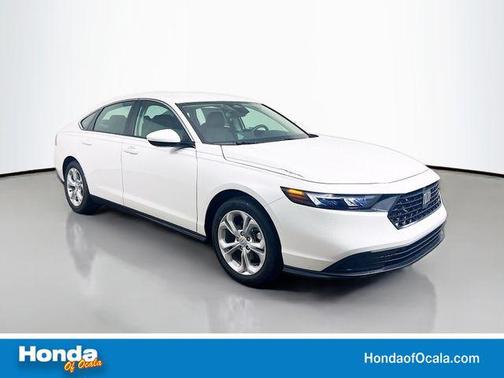 Platinum White Pearl 2026 Honda Accord LX