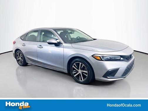 Lunar Silver Metallic 2023 Honda Civic LX