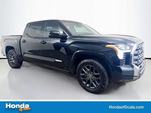 Midnight Black Metallic 2023 Toyota Tundra Platinum