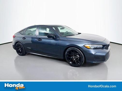 Meteorite Gray Metallic 2025 Honda Civic Sport