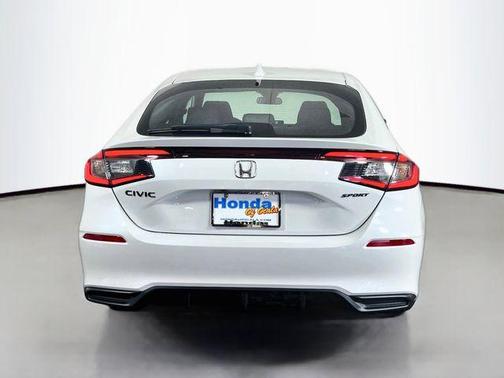 Platinum White Pearl 2026 Honda Civic Sport