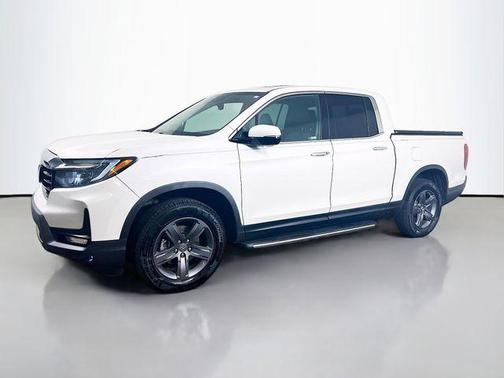 Platinum White Pearl 2021 Honda Ridgeline RTL-E