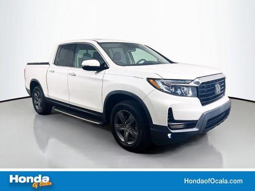 Platinum White Pearl 2021 Honda Ridgeline RTL-E