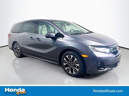 Modern Steel Metallic 2026 Honda Odyssey Elite