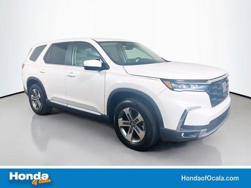 Platinum White Pearl 2025 Honda Pilot EX-L
