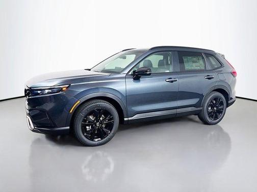 Meteorite Gray Metallic 2026 Honda CR-V Hybrid Sport Touring