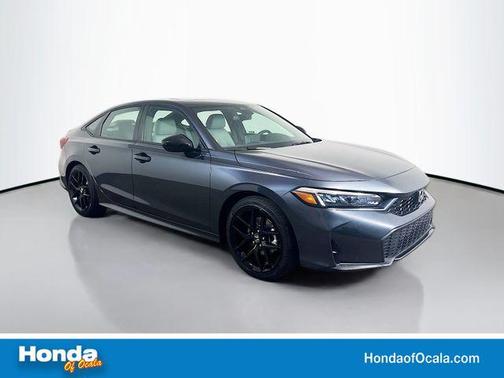 Meteorite Gray Metallic 2025 Honda Civic Hybrid