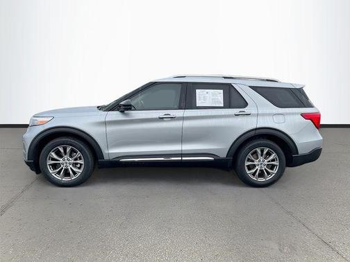 Iconic Silver Metallic 2020 Ford Explorer Limited