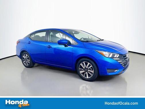 Electric Blue Metallic 2024 Nissan Versa 1.6 SV