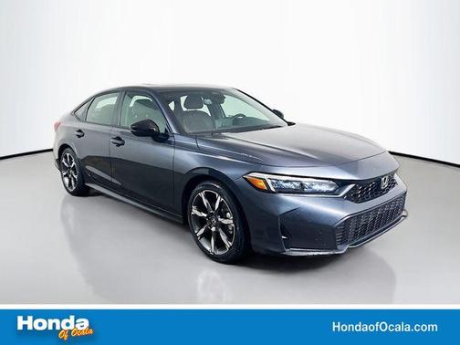 Meteorite Gray Metallic 2026 Honda Civic Hybrid TOURING
