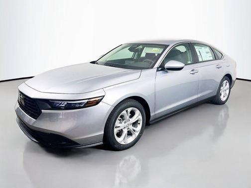 Solar Silver Metallic 2026 Honda Accord LX