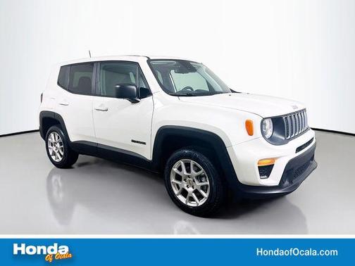 Alpine White Clearcoat 2023 Jeep Renegade Latitude