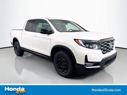 Platinum White Pearl 2026 Honda Ridgeline TrailSport+