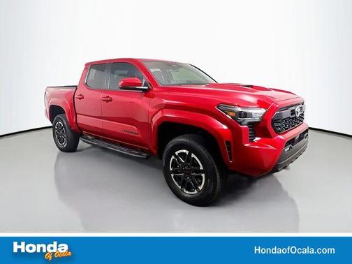 Red 2024 Toyota Tacoma TRD Sport