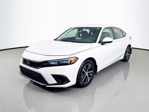 White 2024 Honda Civic LX