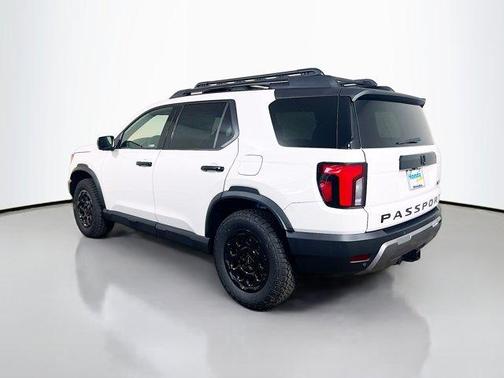Platinum White Pearl 2026 Honda Passport TrailSport Elite Blackout