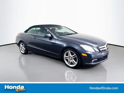 Steel Gray Metallic 2011 Mercedes-Benz E-Class E 350 Cabriolet