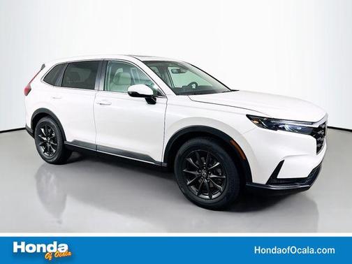Platinum White Pearl 2026 Honda CR-V EX-L