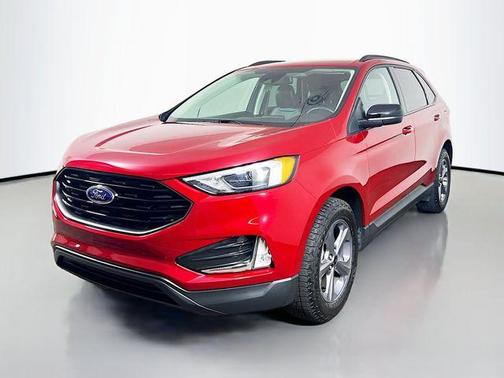 Red Metallic 2023 Ford Edge SEL