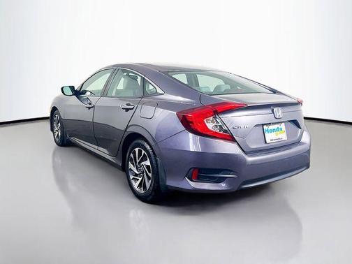 Modern Steel Metallic 2016 Honda Civic EX