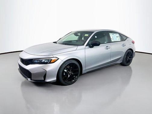 Solar Silver Metallic 2026 Honda Civic Sport