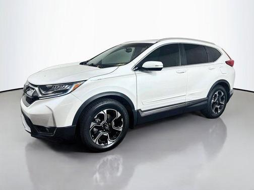 Platinum White Pearl 2019 Honda CR-V Touring
