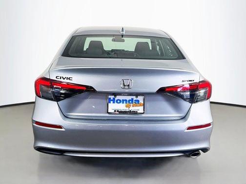 Solar Silver Metallic 2026 Honda Civic Sport