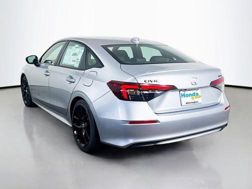 Solar Silver Metallic 2026 Honda Civic Sport